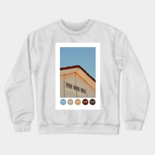 A Warmth to the Shed Color Palette [Dots] Crewneck Sweatshirt